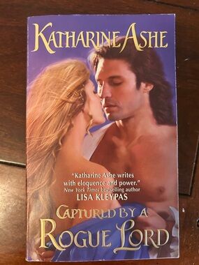 Katharine Ashe "Captured by a Rogue Lord" - Purple Romance Paperback